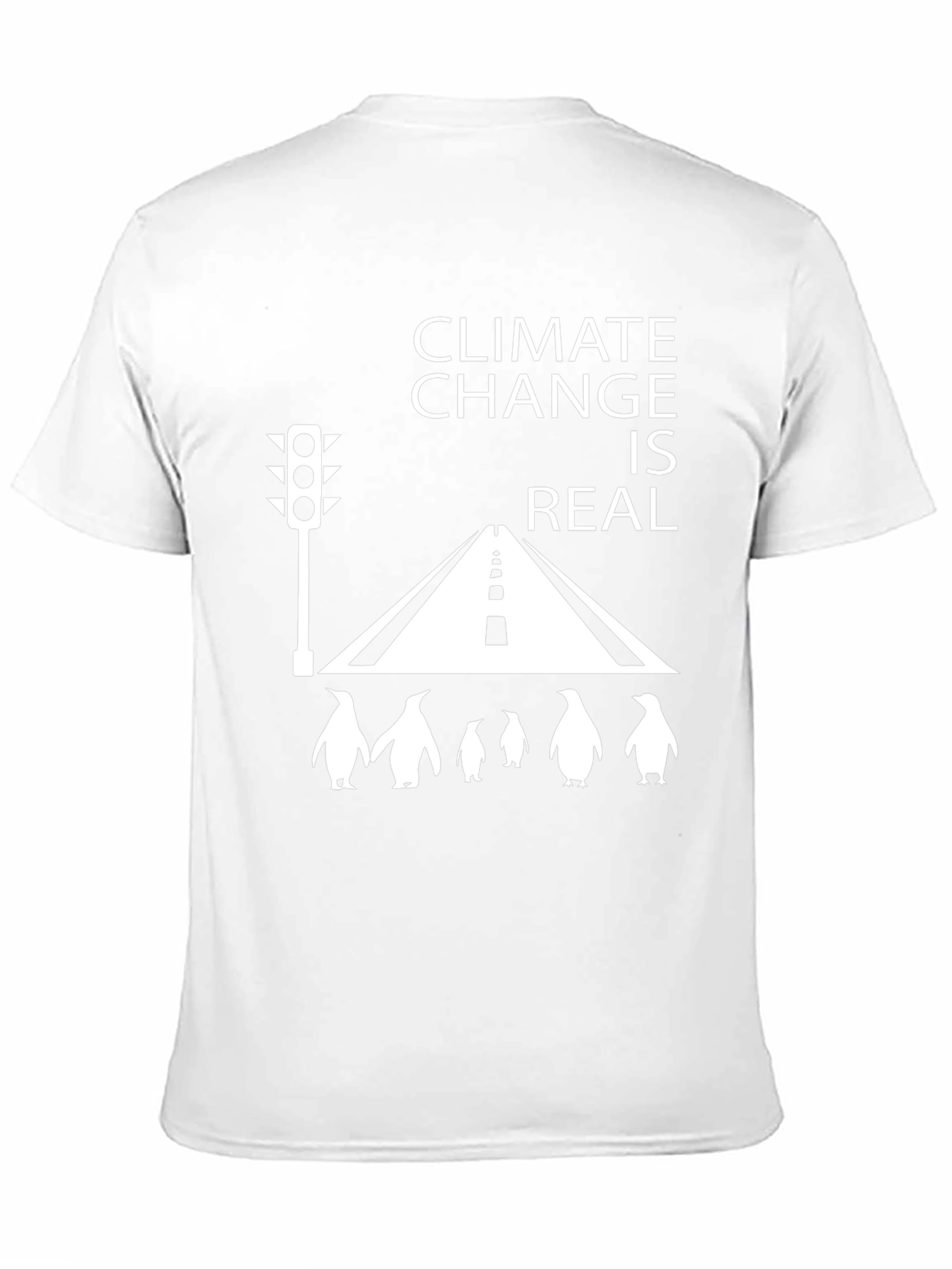Climate Change Penguin Graphic Tee