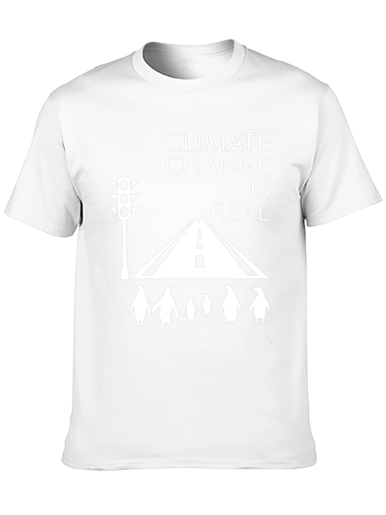 Climate Change Penguin Graphic Tee
