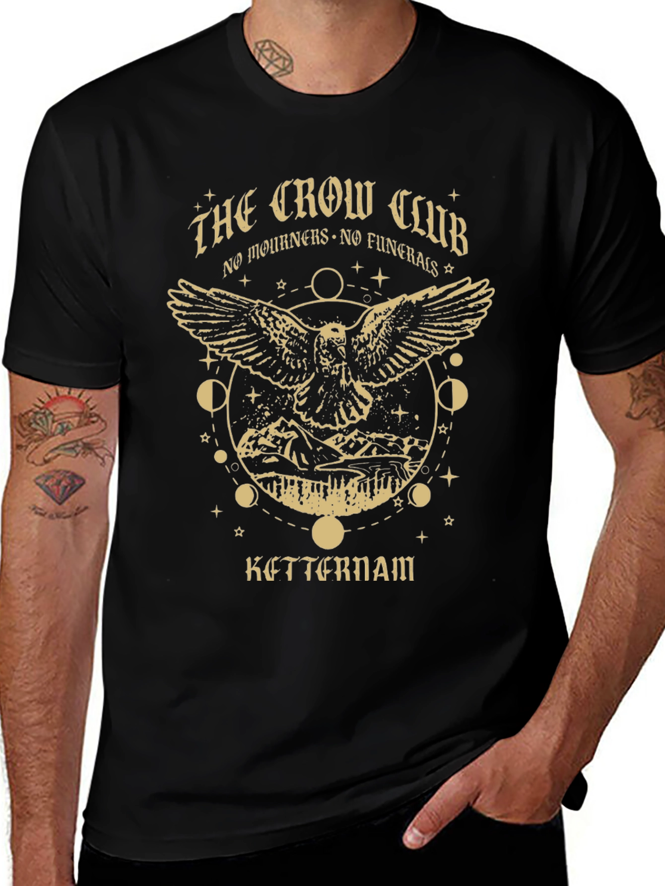 The Crow Club T-Shirt Ketterdam - No Mourners