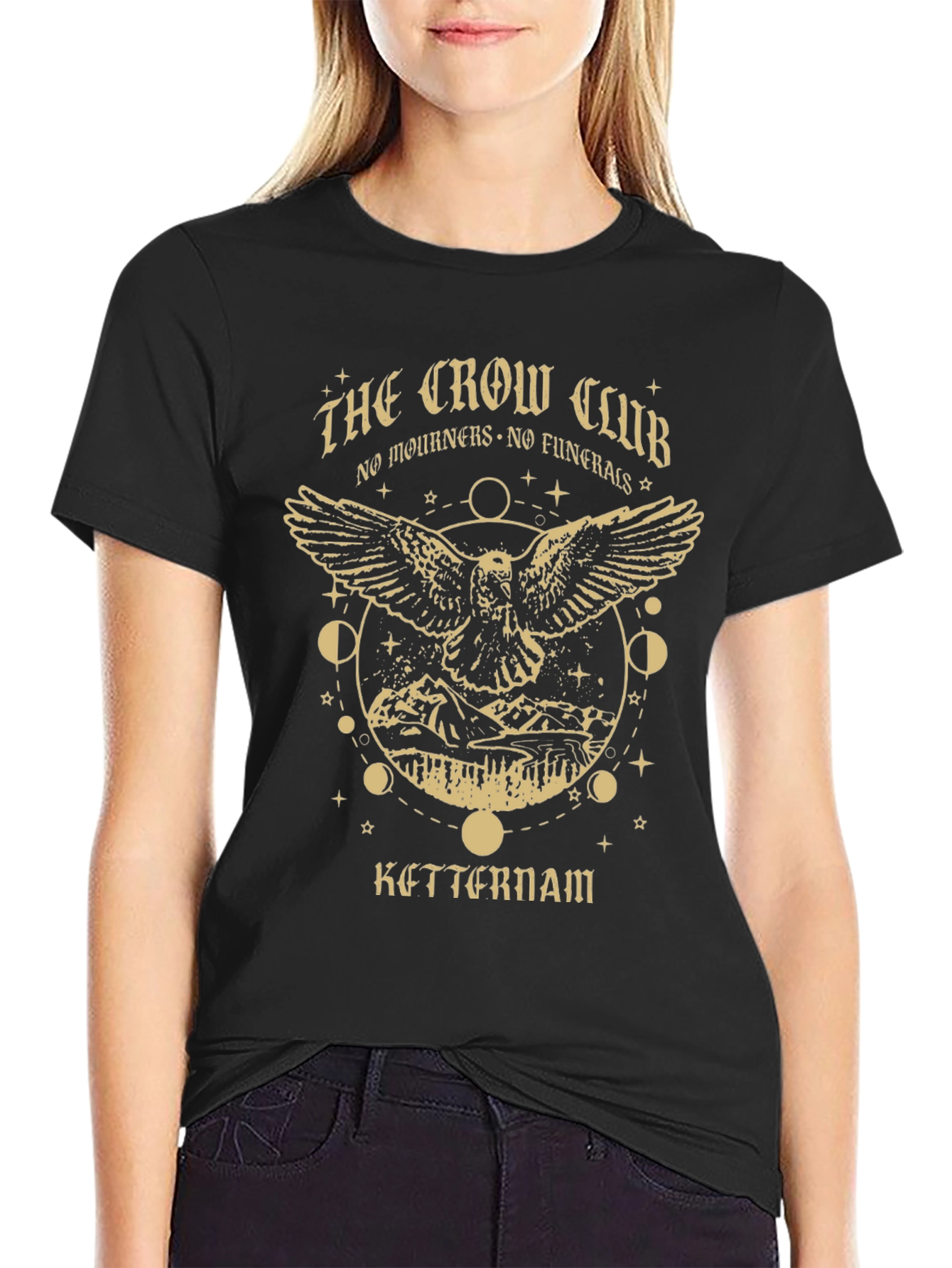 The Crow Club T-Shirt Ketterdam - No Mourners