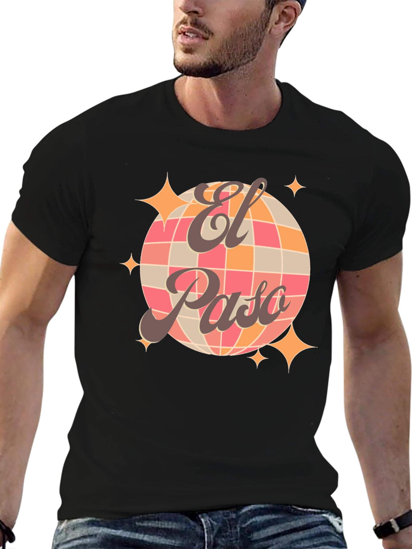 El Paso Disco Ball Graphic Tee