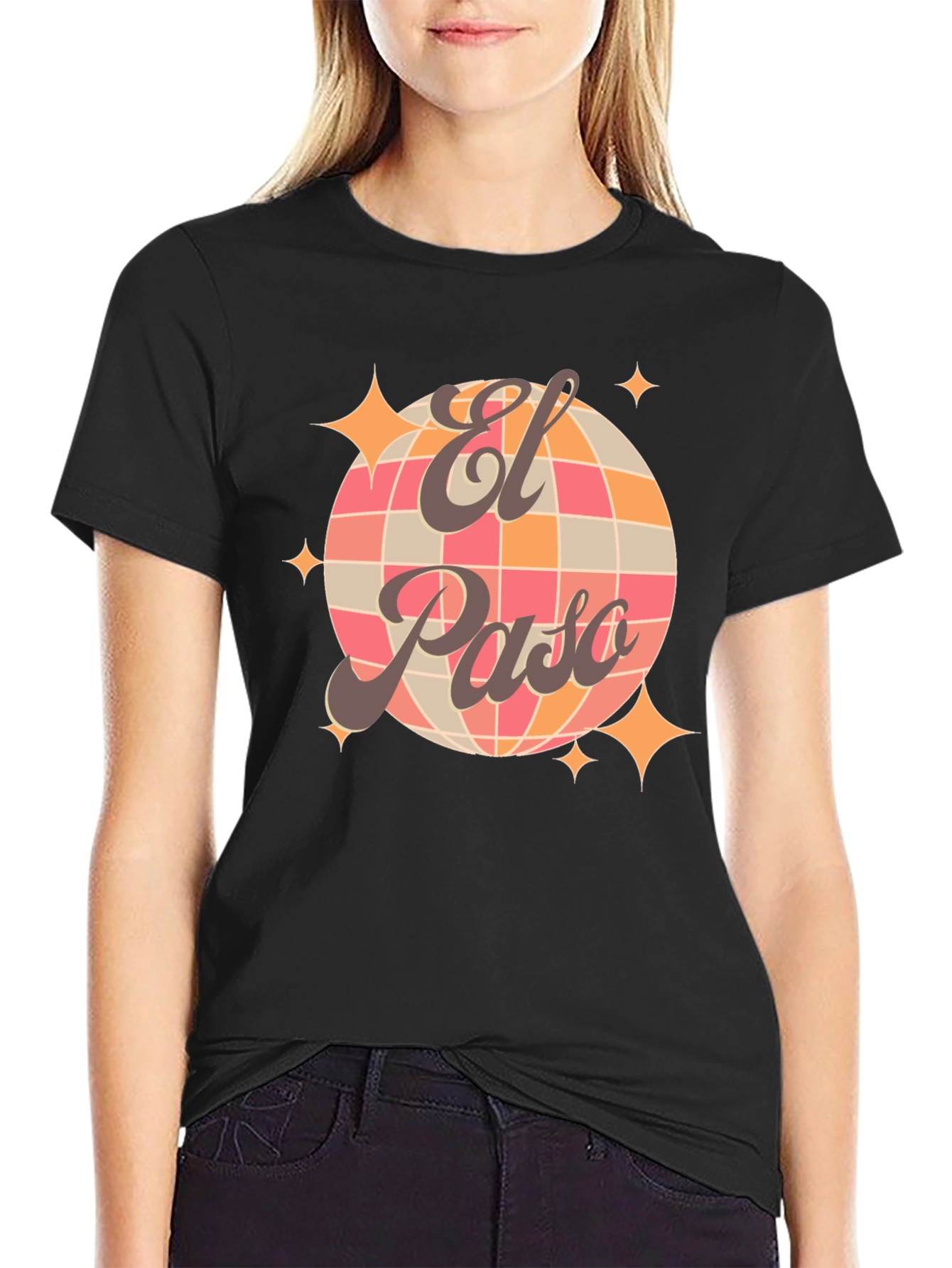 El Paso Disco Ball Graphic Tee
