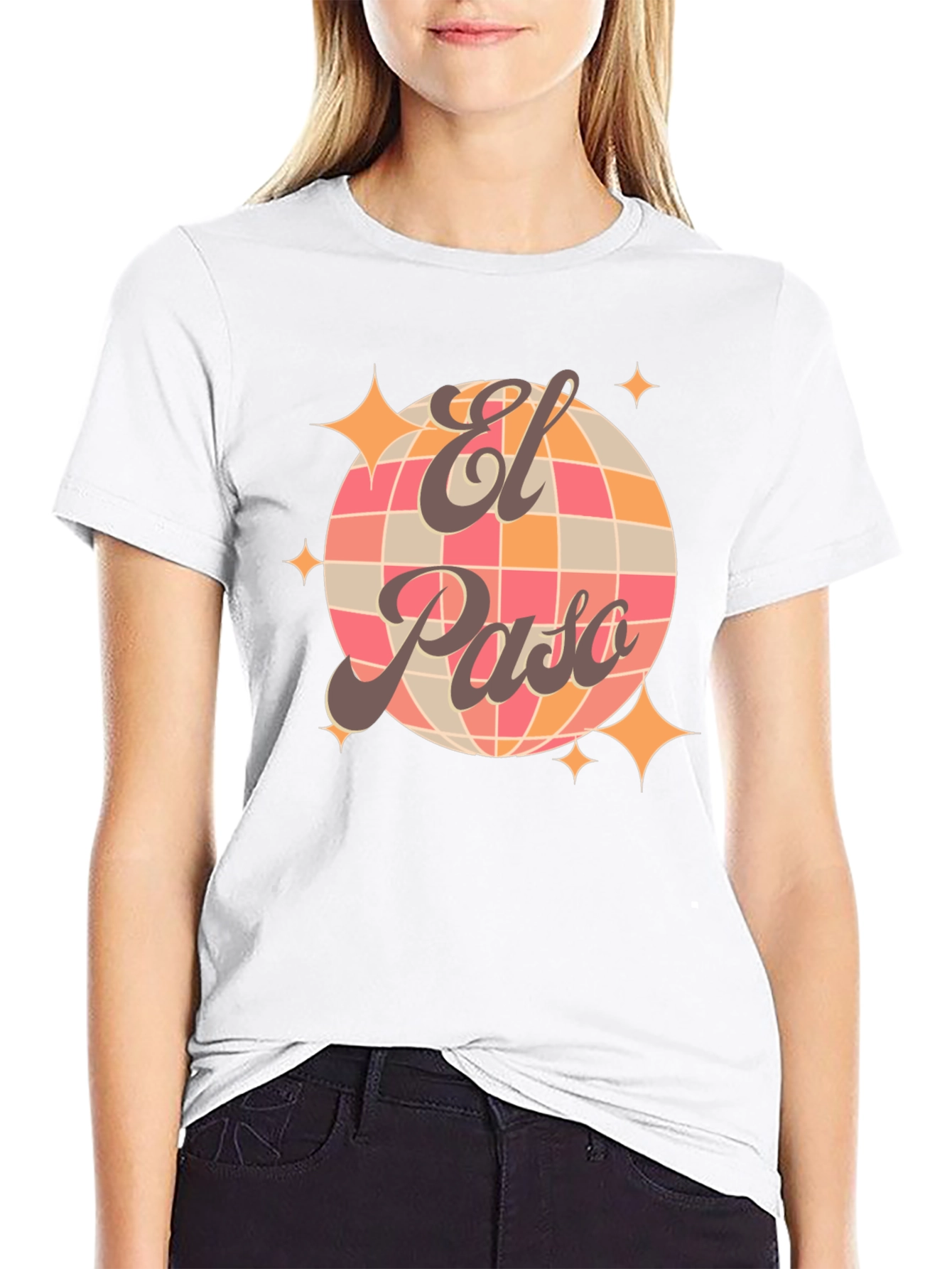 El Paso Disco Ball Graphic Tee
