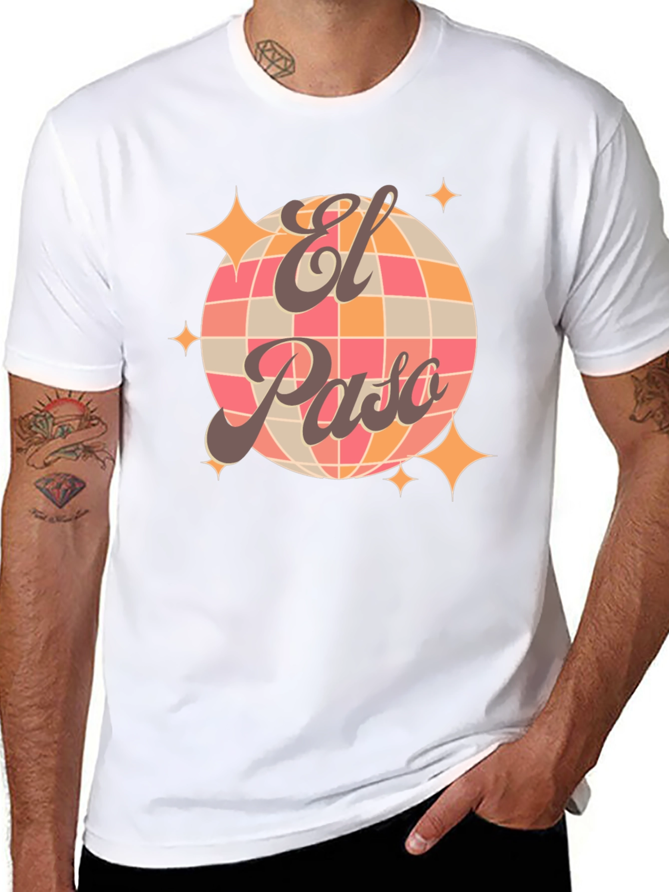 El Paso Disco Ball Graphic Tee
