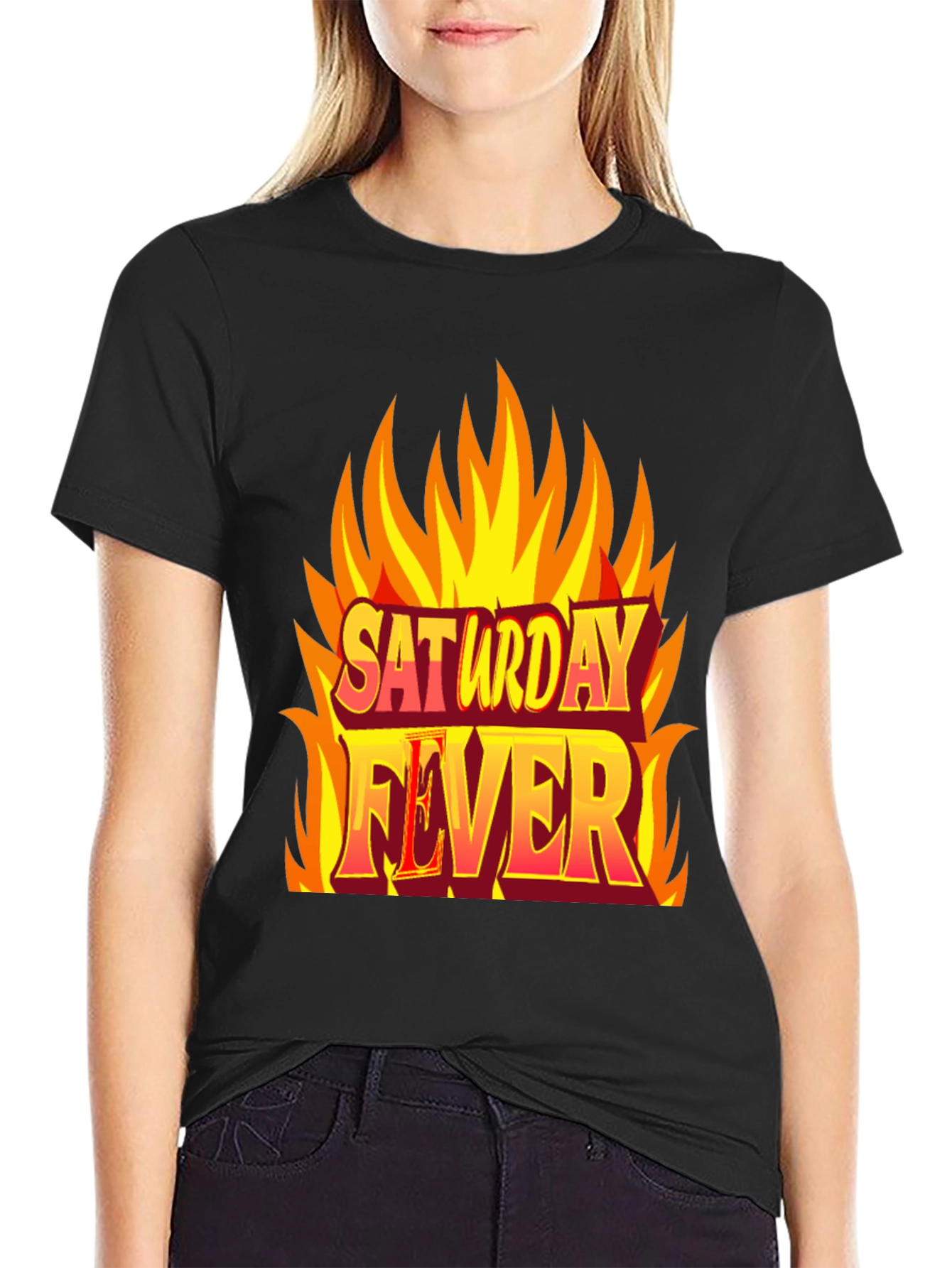 Saturday Fever T-Shirt - Retro Graphic Tee