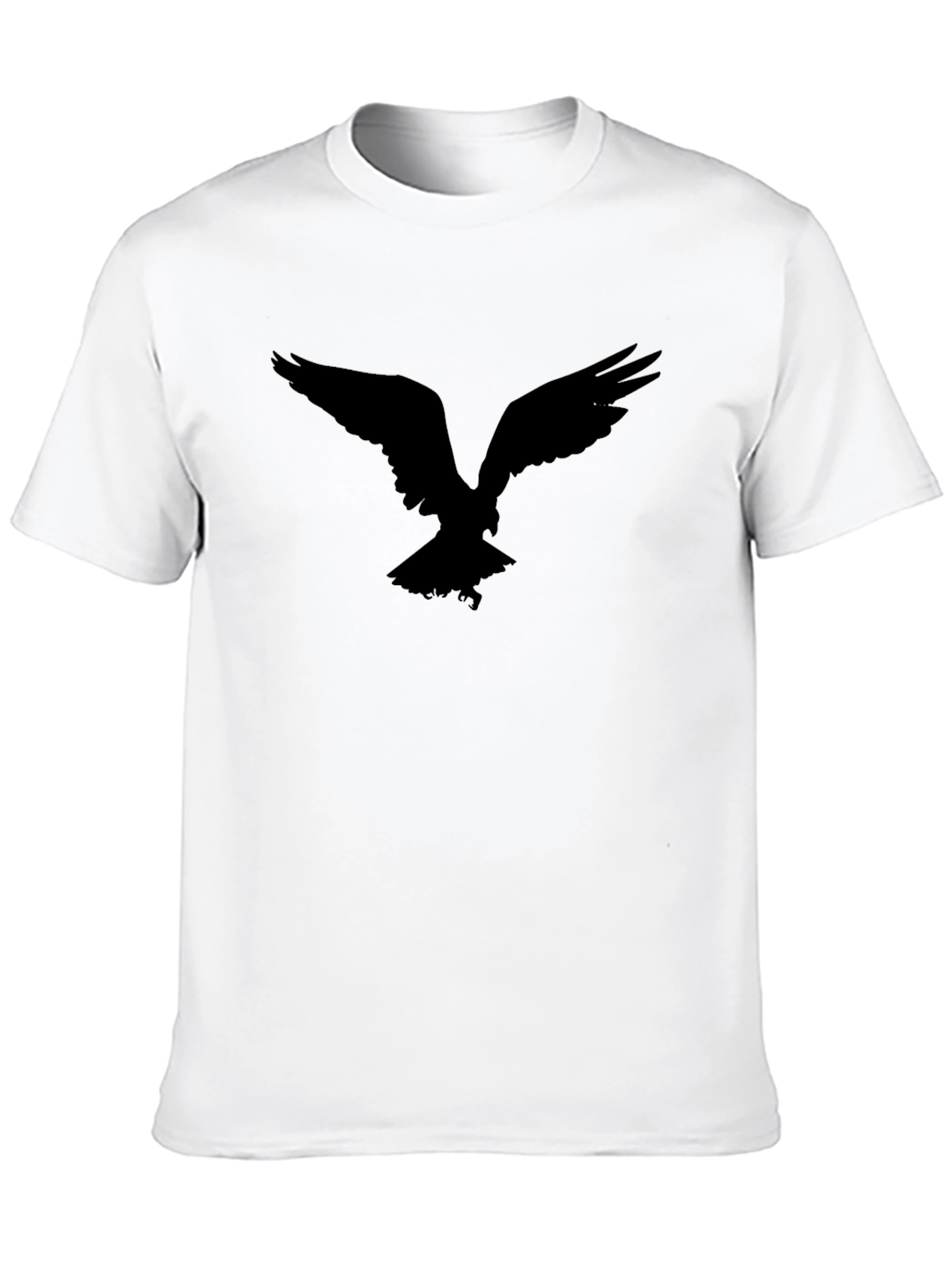 Black Bird Silhouette Graphic Tee - Mens